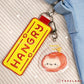 HANGRY Embroidery Keyring & Charm