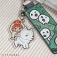 Spirits of the Forest Embroidery Keyring & Charm
