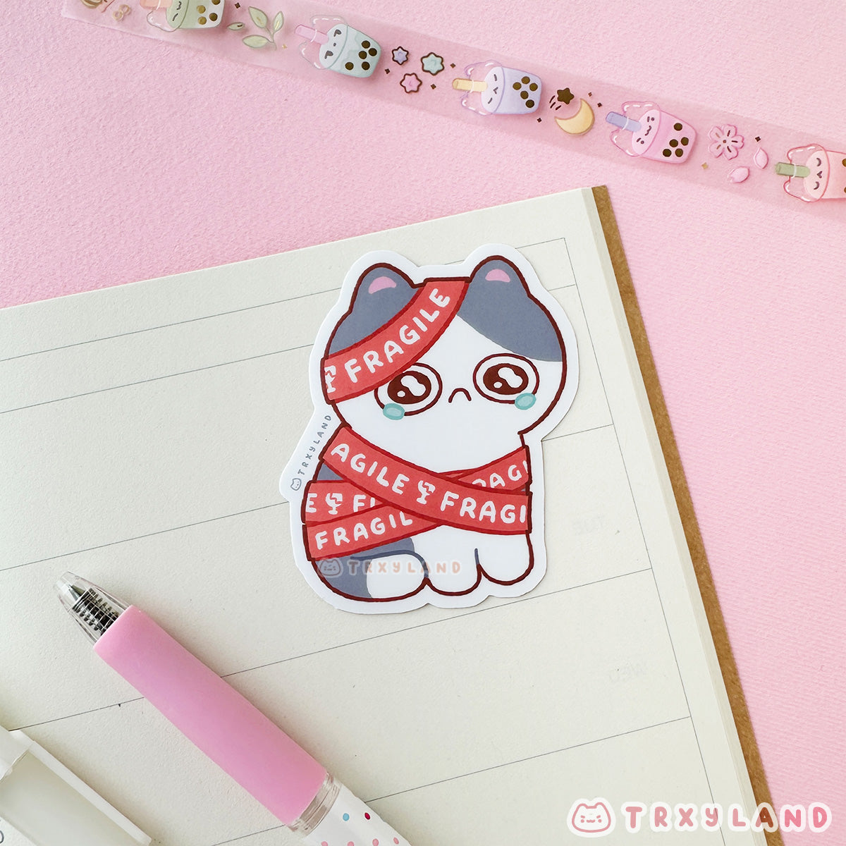 Fragile Vinyl Sticker