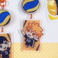 HQ Spinning Charm - Kageyama OR Hinata