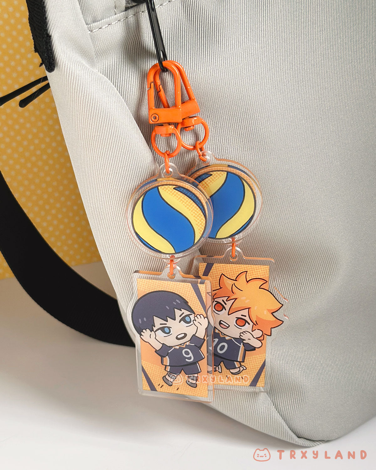 HQ Charm & Sticker Bundle 1 - Kageyama & Hinata