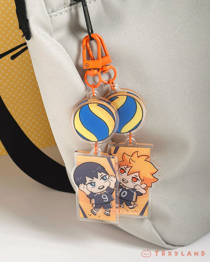 HQ Spinning Charm - Kageyama OR Hinata