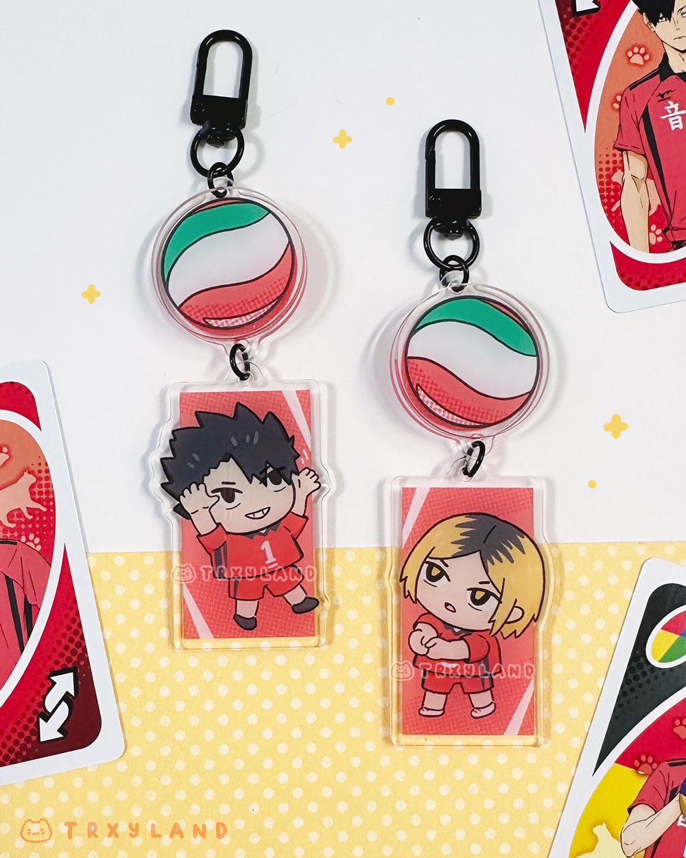 HQ Spinning Charm - Kuroo OR Kenma