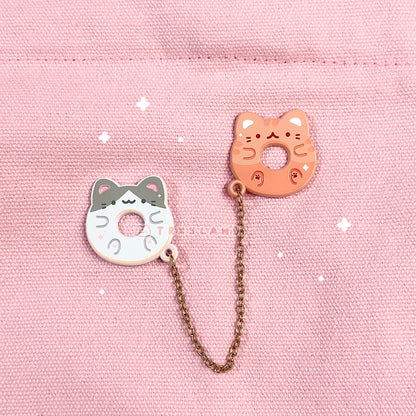 Donut Kitties Pin