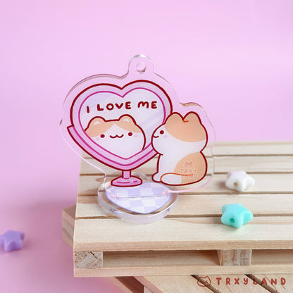 I Love Me Acrylic Charm & Standee