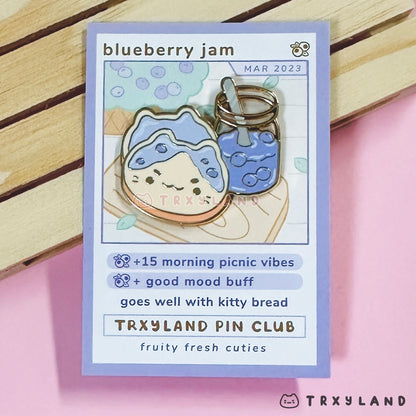 Blueberry Jam Pin