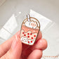 Milk Foam Boba Pin
