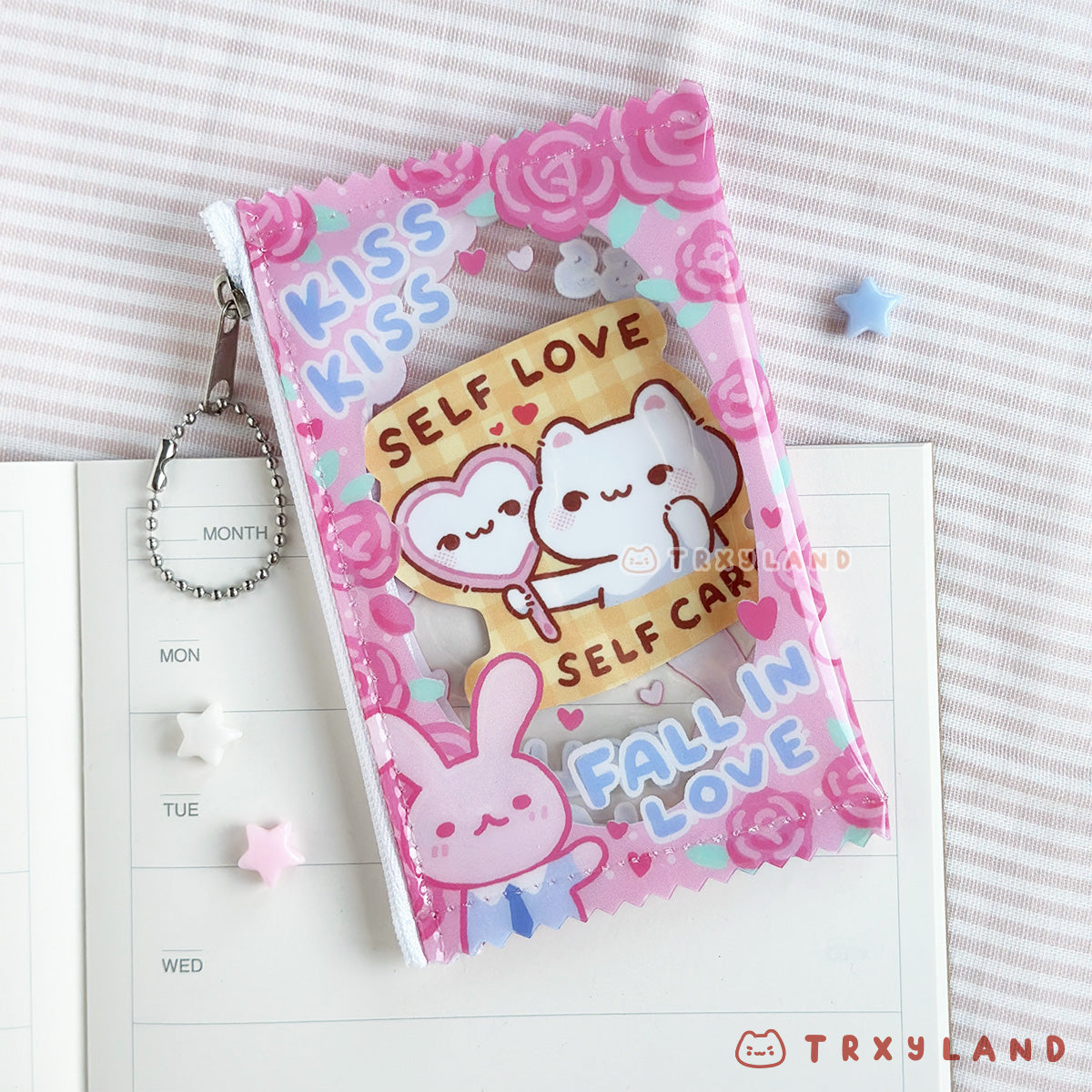 Kiss Kiss Fall in Love Clear Photocard Pouch