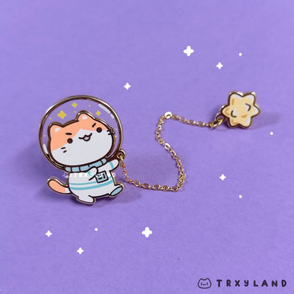 Astro Kitty Series Bundle - Enamel Pins