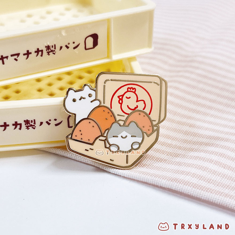 Egg Carton Enamel Pin / All-day Breakfast Series - TRXYLAND