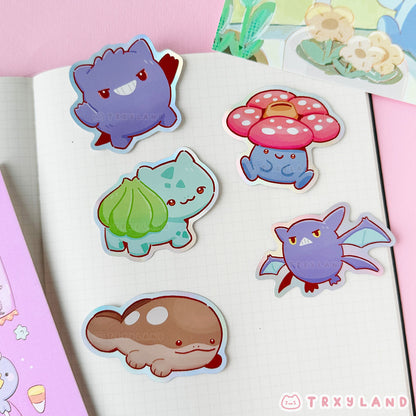 Poison Type Mons Vinyl Sticker Pack