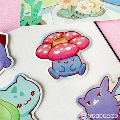 Poison Type Mons Vinyl Sticker Pack