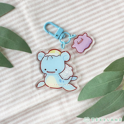 Lapras Acrylic Charm