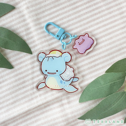 Lapras Acrylic Charm