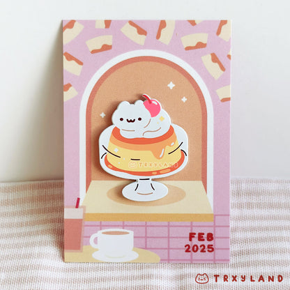 Caramel Pudding Pin