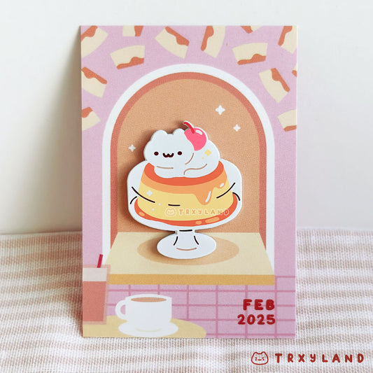 Caramel Pudding Pin