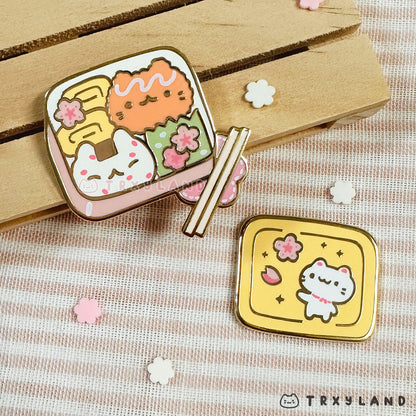 Sakura Snack Time Series Bundle - Enamel Pins