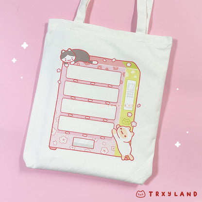 Sakura Sweets Vending Machine Tote Bag