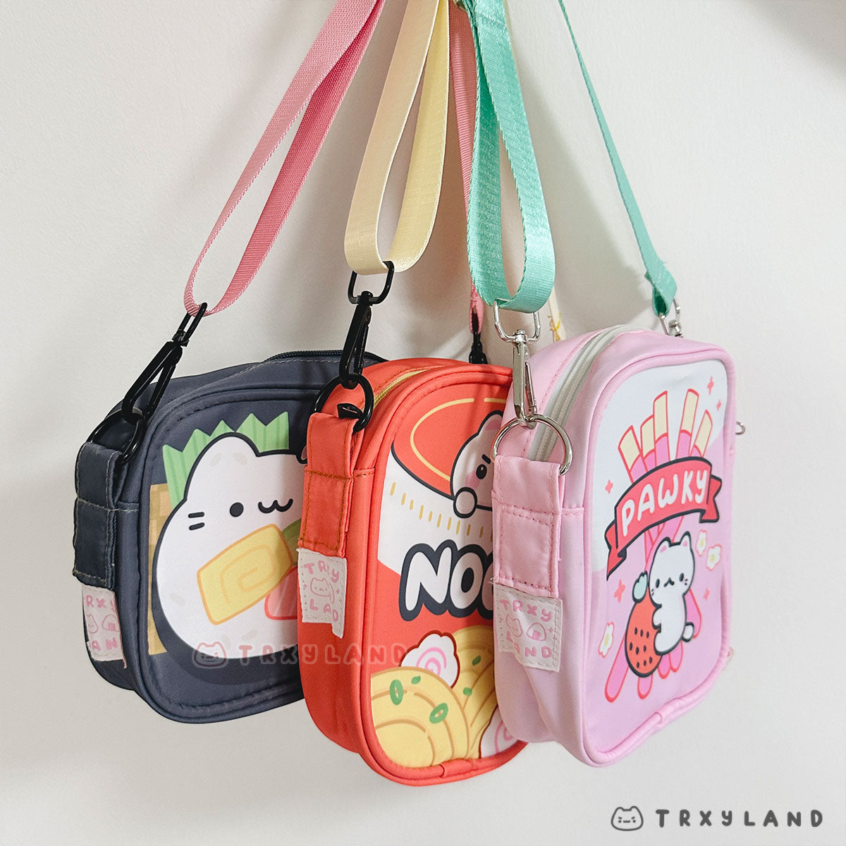 Pawky Sling Bag - Neko mart series