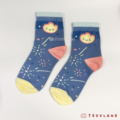 Falling Star Socks