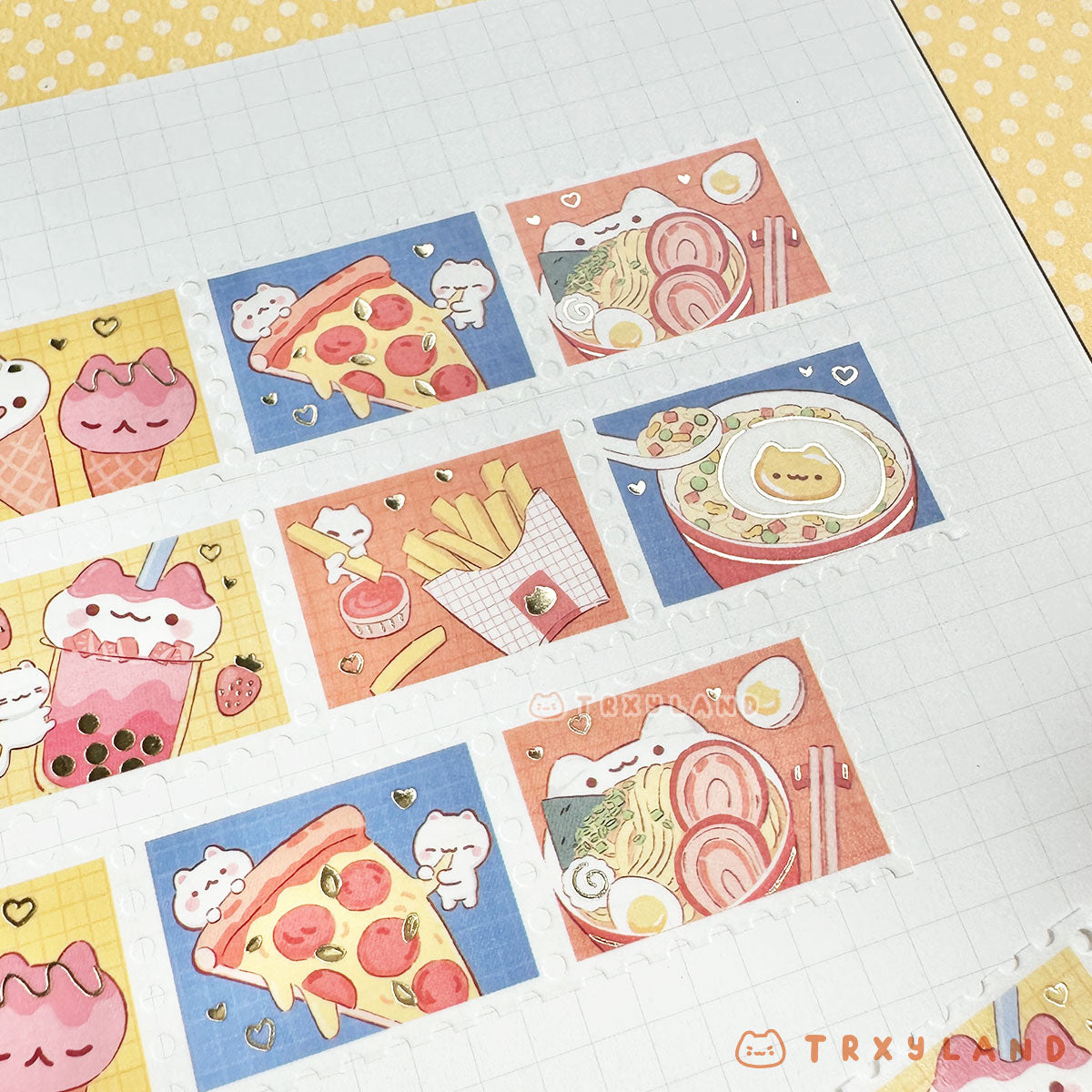 We love Carbs Foil Stamp Washi Tape