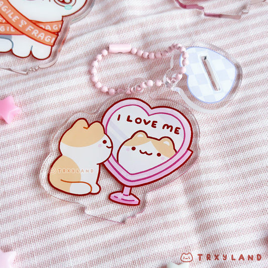 I Love Me Acrylic Charm & Standee