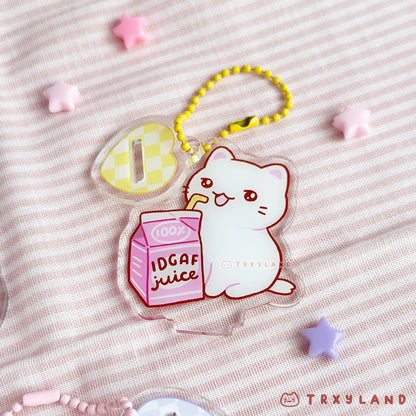 IDGAF Juice Acrylic Charm & Standee