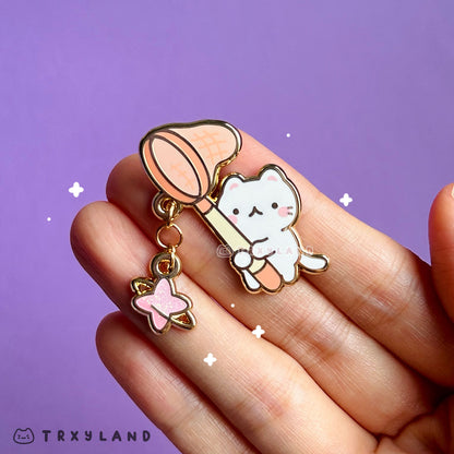 Star Keeper Chain-link Enamel Pin