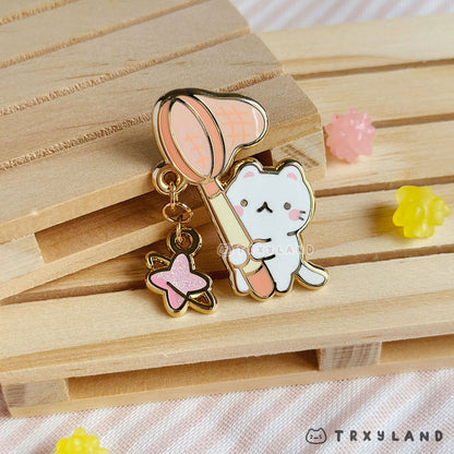 Star Keeper Chain-link Enamel Pin