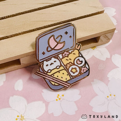 Starry Bento Enamel Pin V2 Sakura Edition