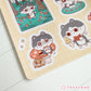 Mushroom Picking Sticker Sheet