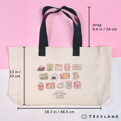 Neko Mart Tote Bag V2 / Oversized Tote