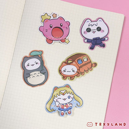 Mochi Cosplay Vinyl Stickers Series 2