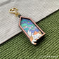 Window Watcher Kitty Wood Charm