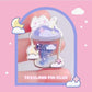 Midnight Milkshake Glitter Pin