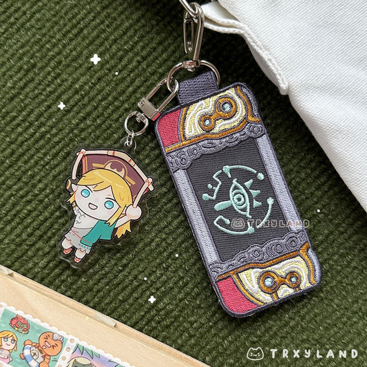 Link's Wild Adventure Embroidery Keyring & Charm