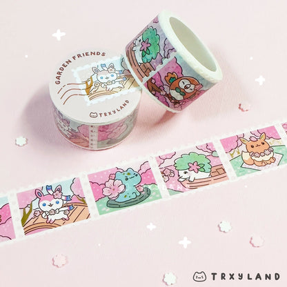 Garden Friends Foil Stamp Washi Tape