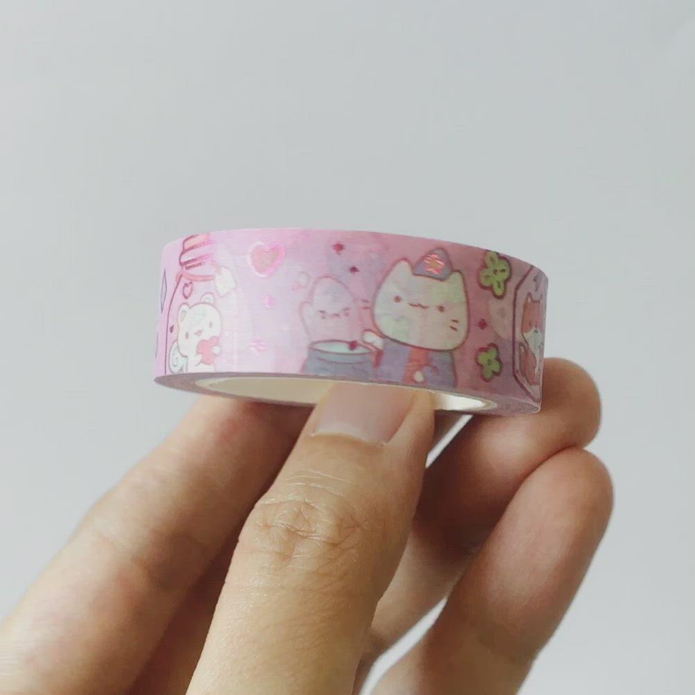 Witchy Kitty Series Foil Stamp Washi Tape - TRXYLAND