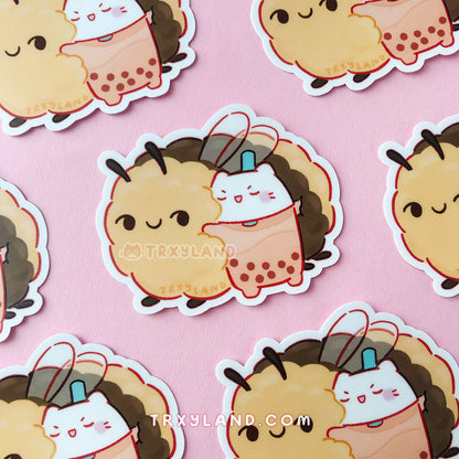 Honey Milk Tea Pin