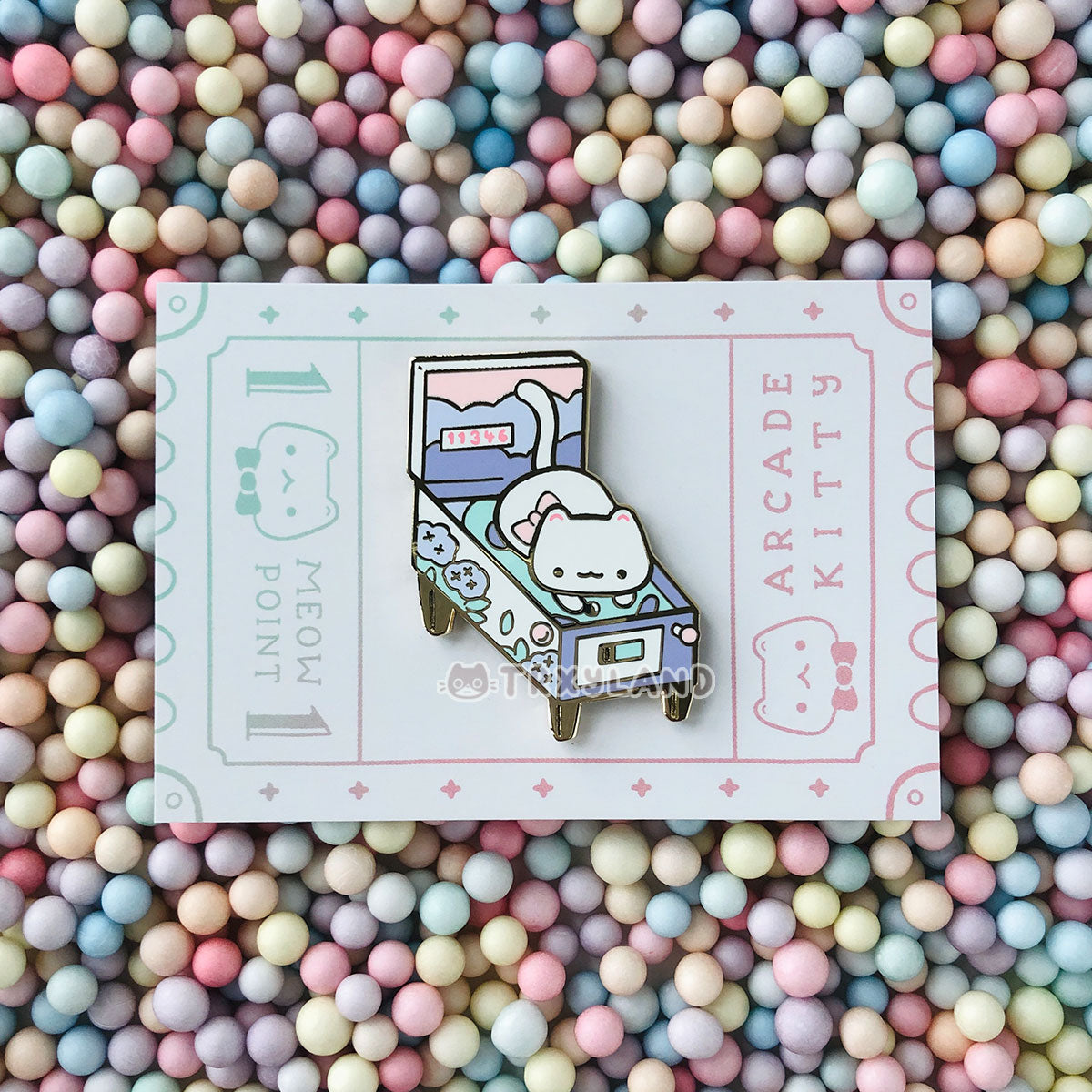 Arcade Kitty Series Bundle - Enamel Pins