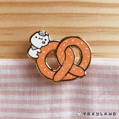 Kitty Bakery Series SUPER Bundle - 4 Enamel Pins + Clear Foil Washi