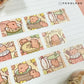 Cozy Capys Series Foil Stamp Washi Tape