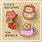 Cozy Autumn Series Bundle - Enamel Pins