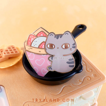 Sweet Crepe Enamel Pin