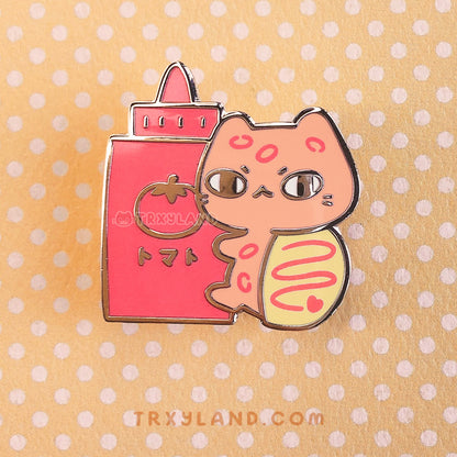 Omurice Enamel Pin
