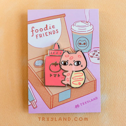 Omurice Enamel Pin