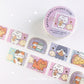 Gassy Dairy-lovers Club Foil Stamp Washi Tape