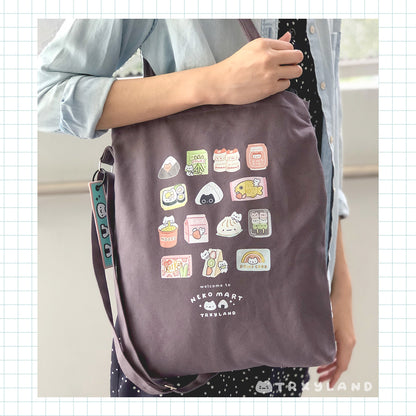 Neko Mart Tote Bag (Gray)