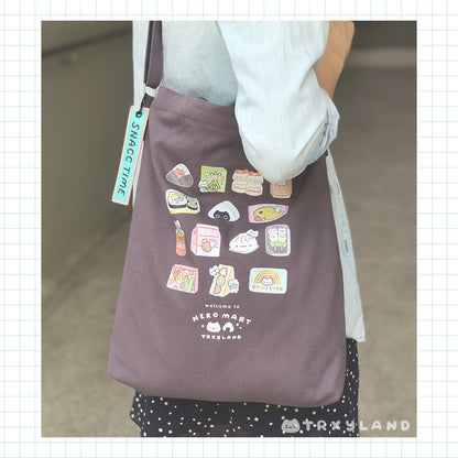 Neko Mart Tote Bag (Gray)