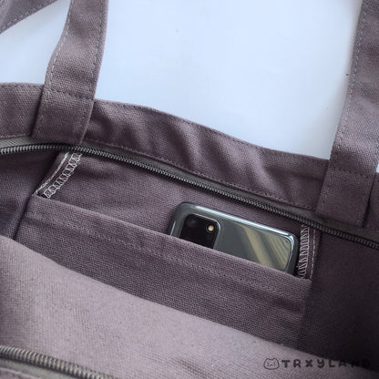 Neko Mart Tote Bag (Gray)